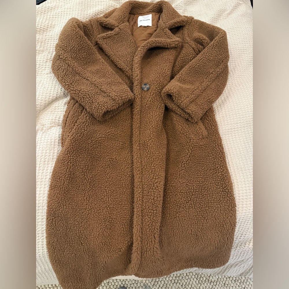 BB Dakota Brown Teddy Jacket